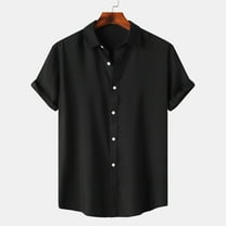 Summer Mens T-shirts Solid Color Tops Elastic Adaptable Moisture Wicking Shirt with Crew Neck And Short Sleeves Lightweight Tops Hiking Running Athletic Wear Gym Training Workout