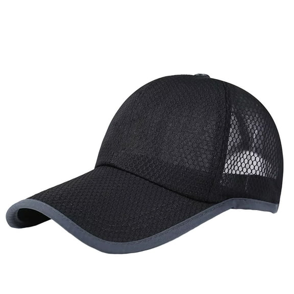 Summer Mesh Baseball Cap | Adjustable and Breathable Unisex Hat - Quick Dry, Cool Casual Trucker Design for Men and Women