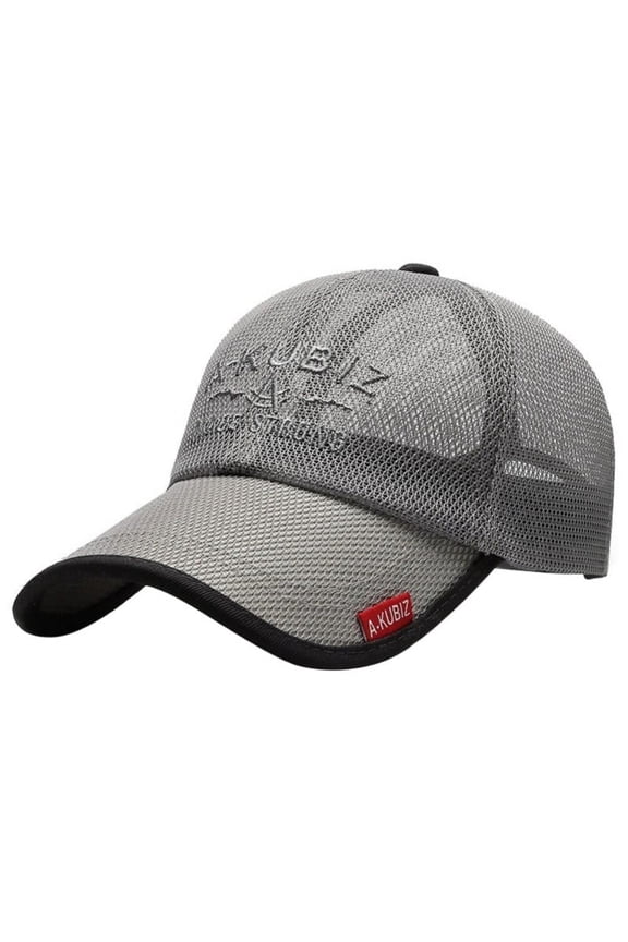 Summer Mesh Baseball Cap for Men Adjustable Breathable Caps Women Men's Hat Quick Dry Cool Hats Casual Trucker Hat