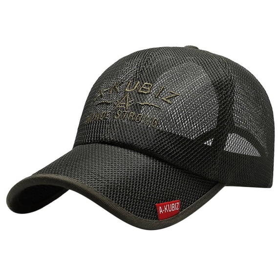 Summer Mesh Baseball Cap for Men Adjustable Breathable Caps Women Men's Hat Quick Dry Hats Casual Trucker Hat