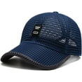 thumbnail image 1 of Summer Mesh Baseball Cap for Men Women Trucker Mesh Hat Baseball Hats Outdoor Sports Running hat, 1 of 7