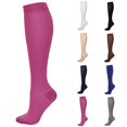 thumbnail image 1 of Summer Mid Tube Solid Compression Socks Sports Pressure Calf Wear, 1 of 1