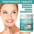 thumbnail image 1 of Summer Mint Fresh Toothpaste Tablets - 60 Tablets Breath Odor Clean Oral Cavity Portable Cleaning Tablets, 1 of 8