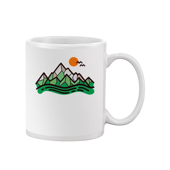 Summer Mountains. Mug -Image by Shutterstock,