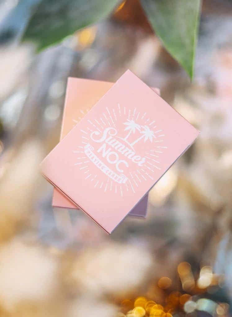 Summer NOC Pro - Limited Pink Playing Cards