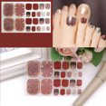 thumbnail image 1 of Summer Nail Stickers for Toes Elegant and Decals for DIY Manicure with Designs, 1 of 2