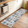 thumbnail image 1 of Summer Nautical Runner Rugs 2x6 ft Starfish Shell Lighthouse Fishing Net Washable Hallway Rugs Non-Slip Floor Mats Absorbent Carpet Bedside Runners for Bedroom Kitchen Bathroom Laundry Room, 1 of 9