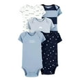 thumbnail image 1 of Summer New Baby Short Sleeve Bodysuits Layette 5PCS Sets Cartoon Printed Onesie Comfort Dailywear 6-9 month, 1 of 2