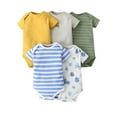 thumbnail image 1 of MEZZALL Summer New Baby Short Sleeve Bodysuits Onesie Layette Breathable Dailywear 6-9 month, 1 of 2