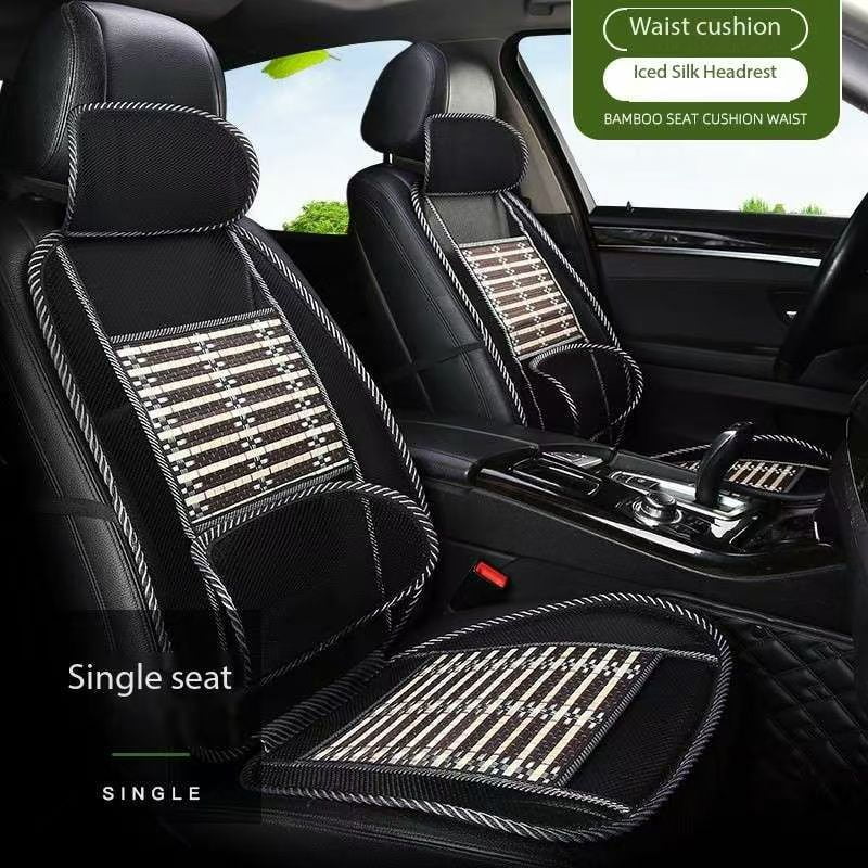 Summer New Car Mesh Seat Cushion Ice Silk Breathable Bamboo Cooling Pad