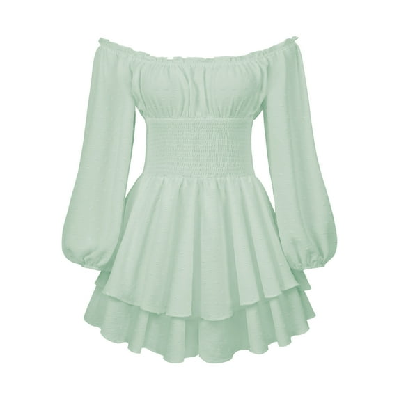 Summer New Jumpsuit Pleated Ruffled Women'S Clothing Long-Sleeved Casual Temperament Commuter Women'S Clothing