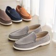 thumbnail image 1 of Summer New Men'S Low-Top Lazy Slip-On Men'S Canvas Shoes Casual Loafers Men'S Shoes, 1 of 9