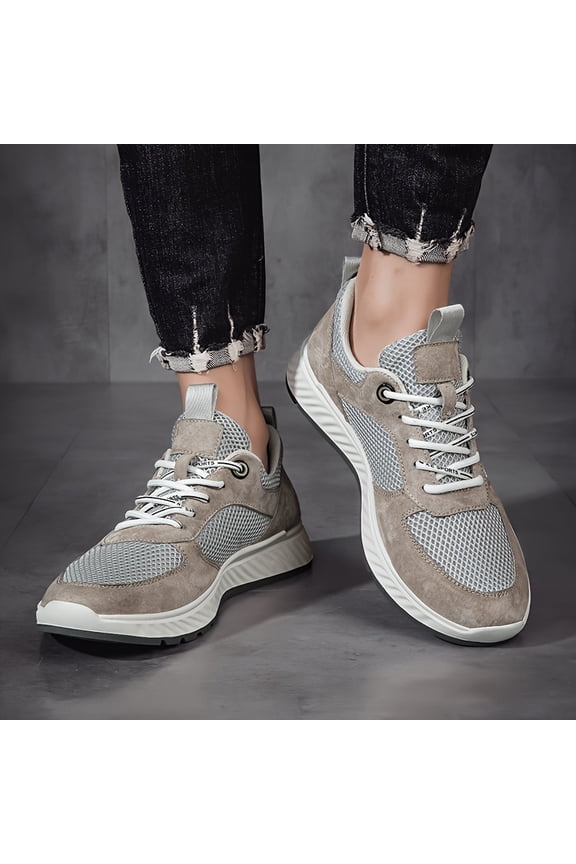 Summer New Men's Fashion Mesh Casual Shoes Comfortable Outdoor Breathable Shoes