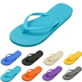 thumbnail image 1 of Lenago Mens and Womens Flip Flops Casual Couple's Summer Inside/Outside Solid Color Soft Soles Home Slippers Flip Flops for Women and Men, 1 of 9