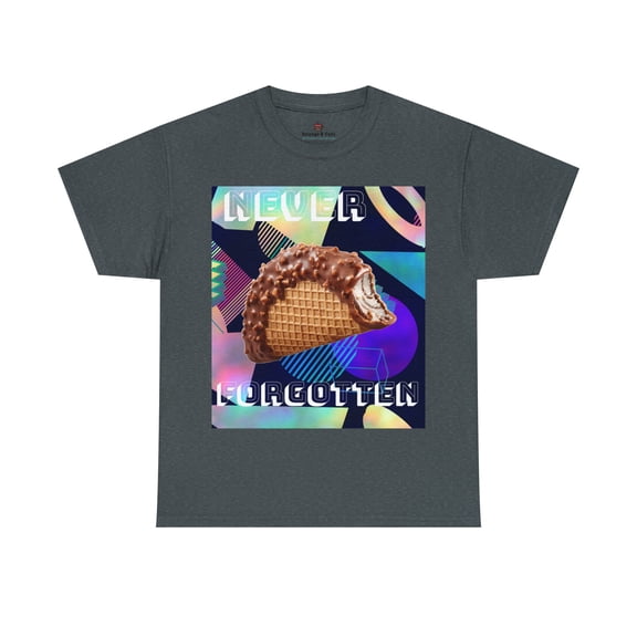 Summer Nostalgia Choco Taco Retro Graphic Tee by Strange and Cozy