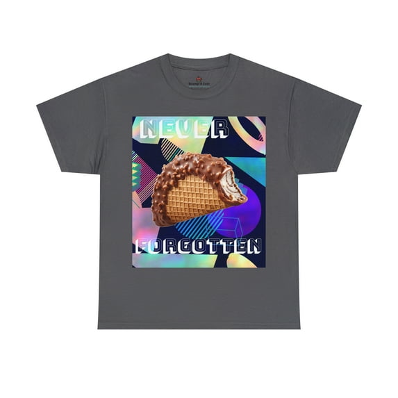 Summer Nostalgia Choco Taco Retro Graphic Tee by Strange and Cozy