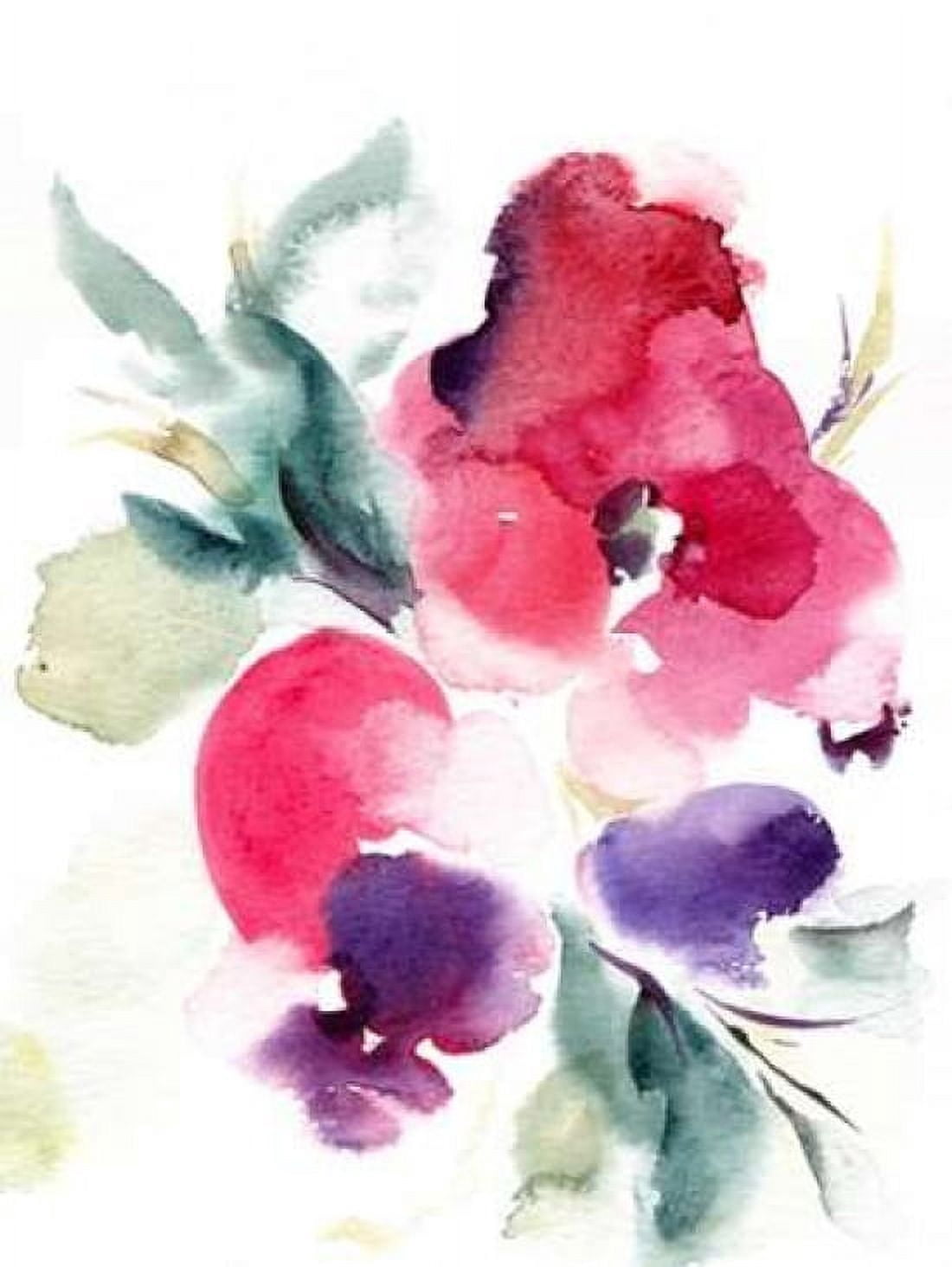 Summer Notes in Pink Canvas Art - CanotStop (22 x 28)