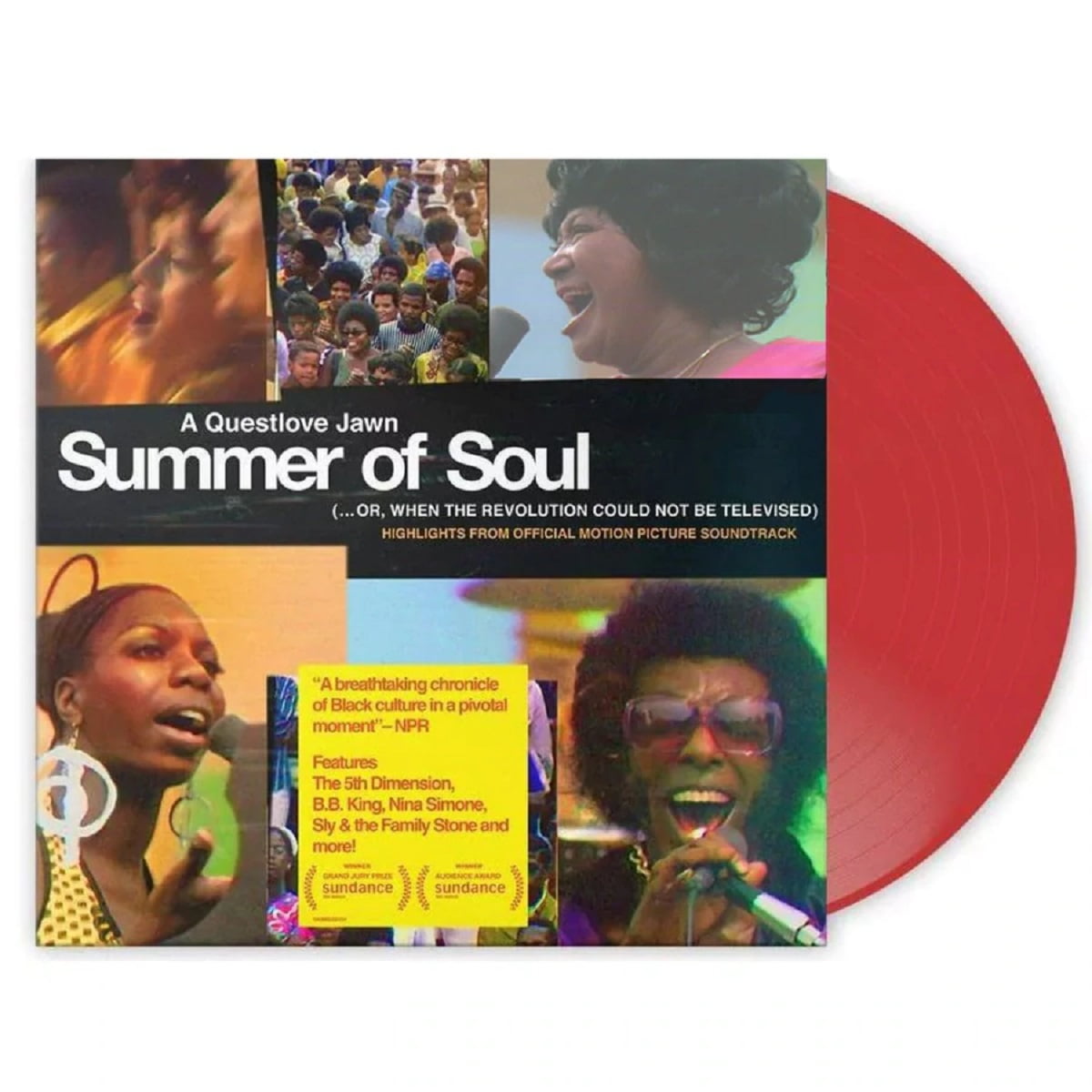 Summer Of Soul Orginal Motion Picture Soundtrack Red Color Vinyl