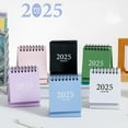 thumbnail image 1 of Summer Offers, Vsgery 2025 Style Mini Desk Calendar, Desktop Ornament, Portable Calendar, Office/Travel Accessory|Paper,Black, 1 of 8