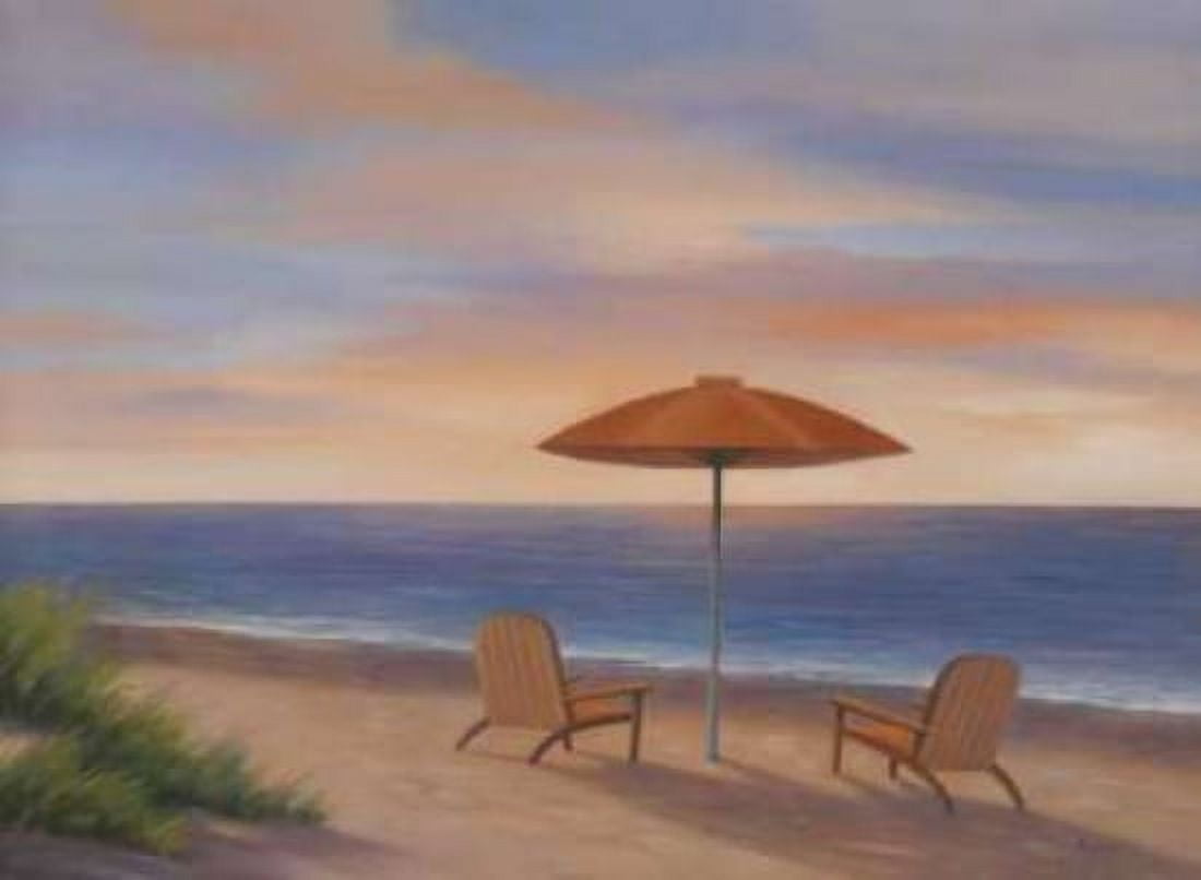 Summer On The Sand Canvas Art - Vivien Rhyan (18 x 24)