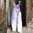 thumbnail image 1 of Summer One Piece Jumpsuits for Women Casual and Elegant Printed Sleeveless Backless One-piece Pants Clearance Under 10$!, 1 of 5