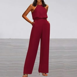 Red jumpsuit walmart deals