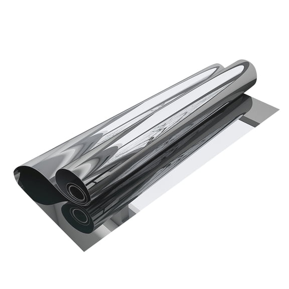 Summer One Way Window Film PET Material Sun Blocking Heat Control Daytime Privacy See Out Not in Removable 20x39.4In for Home Office Balcony Living Room