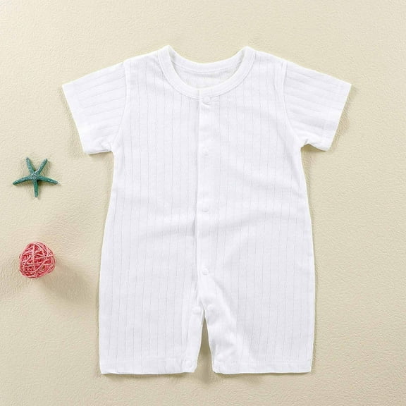 Summer Onesie Baby Girl Baby Spring New Onesie Newborn Crawling Clothes Sleeveless Thin Ha Clothes Bag Fart Clothes Infant Pants