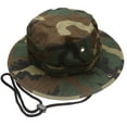 thumbnail image 1 of Summer Outdoor Boonie Hunting Fishing Safari  Bucket Sun Hat with adjustable strap, 1 of 5
