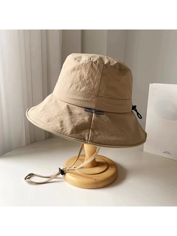 Summer Outdoor Bucket Hat For Men Women Sun Wide Brim Fishing Hat Casual Beach Hat Lightweight Breathable Travel Hat Men's Large Bucket Hat Techno Bucket Hat Boys Coneflower Men's Hat Summer Hiking