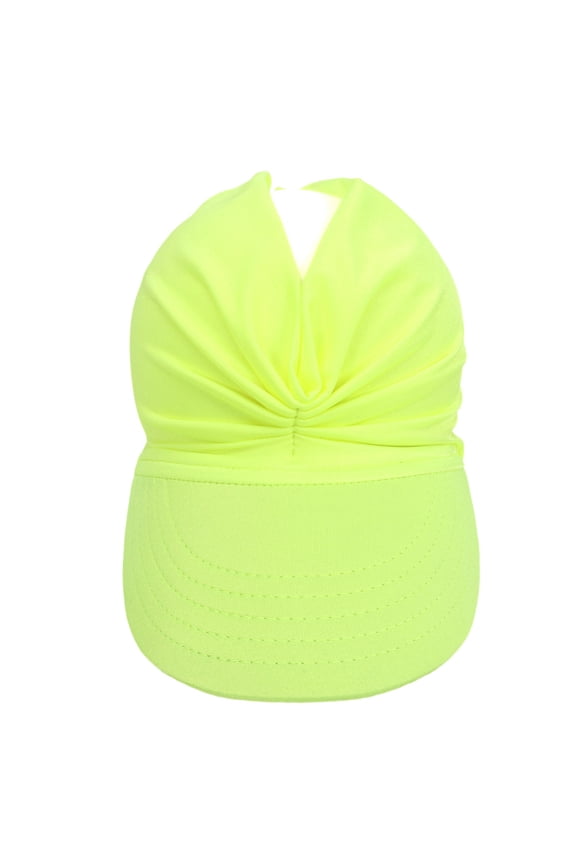 Summer Outdoor Kids Visor Wide Brim Hat for Girls - for Beach Sports and Sun for Children