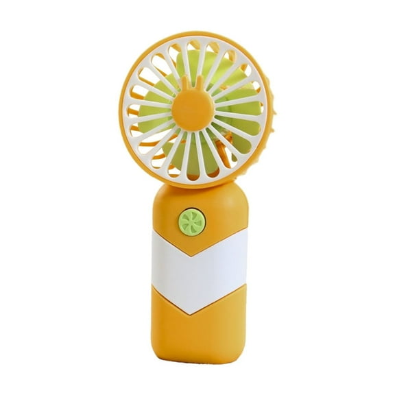 Summer Outdoor Savings Project Clearance! Kyusrd Handheld Fan Summer Portable Carry Small Fan Rechargeable Household Small Fan Student Dormitory Outdoor Gift Fan Light Sound Low Noise