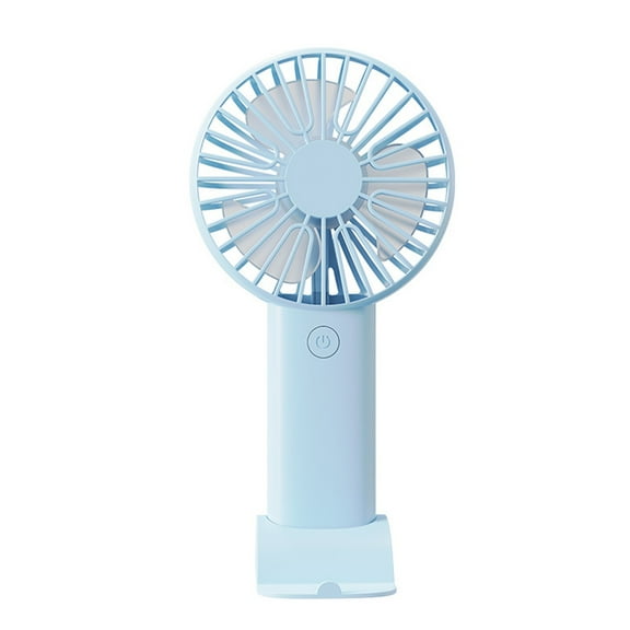 Summer Outdoor Savings Project Clearance! Kyusrd Handheld Fan Usb Rechargeable Mute Desktop Dormitory Small Fan Portable Outdoor High Wind Power Mini Handheld Fan