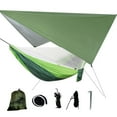 thumbnail image 1 of Kyusrd Lightweight Portable Camping Hammmock With Tent Nylon Rain Tarp With Mosquito 210T, 1 of 2