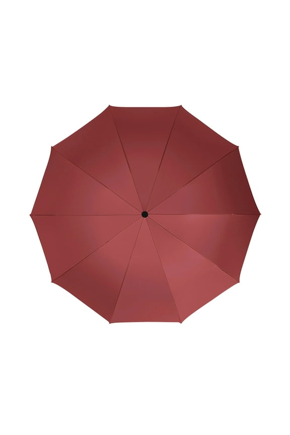 Portable Windproof Compact Travel Umbrella LED Flashlight Handle Auto Umbrella With Reflective Tape Aluminum Alloy Umbrella