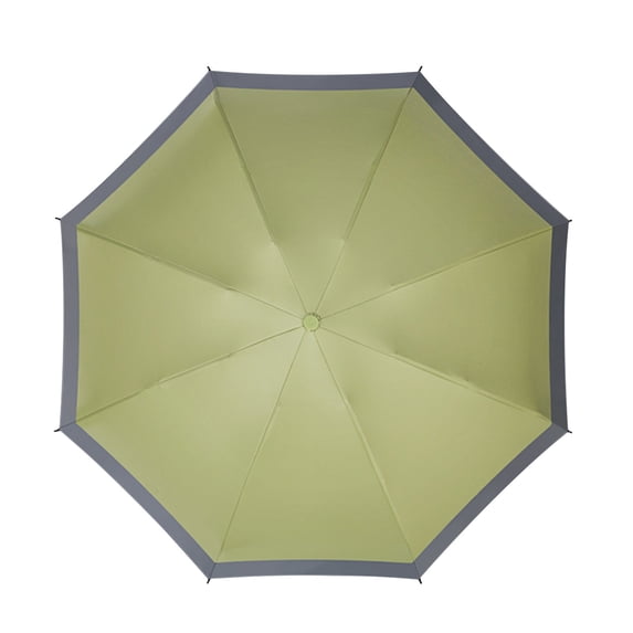 Summer Outdoor Savings Project Clearance! Kyusrd Portable Windproof Compact Travel Umbrella LED Flashlight Handle Auto Umbrella With Reflective Tape Aluminum Alloy Umbrella