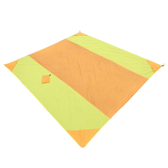 Kyusrd Sand Free Beach Mat Outdoor Picnic Blanket Rug Sandless Mattress Pad 106x83 Inch