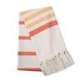 thumbnail image 1 of Kyusrd Stripe Yarn Dyed Türkiye Beach Towel Foreign Trade Cotton Tassel Bath Towel Türkiye Towel Beach Sunscreen Shawl, 1 of 9