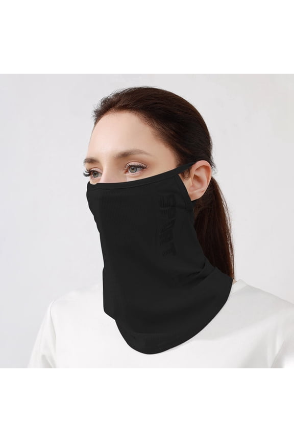 Summer Outdoor Sun Protective Scarf With Ear Hanging Design Ideal For Outdoor Activities Pair With Sun Hats Lightweight And Breathable For Effective Gaiter Trap Scarf Wrap Top Beach Scarfs Women Patio