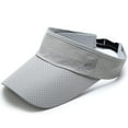 thumbnail image 1 of Summer Outdoor Sun Visors Cap with Breathable Design for Leisure Activities Adjustable Hat Scarfs Shawl for Women Preppy Tennis Hats without Top Womens Running Visor Preppy Hats Clip Visors for, 1 of 3