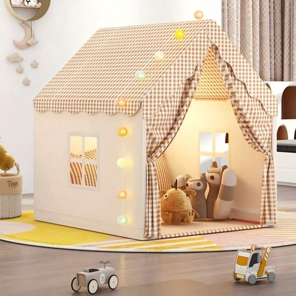 Summer Outdoor Tent Castle Small House Toy House Game Secret Base (Without Lights)