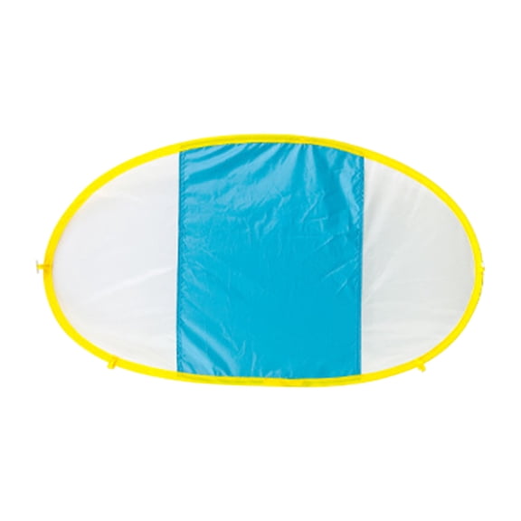 Summer Outdoor Water Floats Sun Protection Shade Cover for Student Supplies Blue Portable Pool Beach Accessory with Mesh Panels and UPF Blocking Fabric