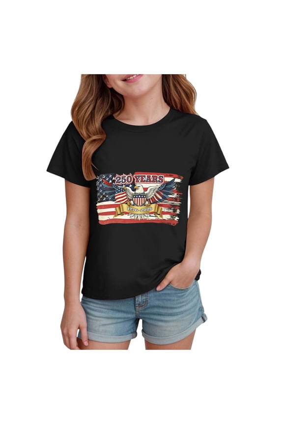 Summer Outfits for Toddler Boy Toddler Boy Girl 4th of July Shirt We the People 1776 250th America Tshirt 2026 Independence Day Kid Patriotic Outfit