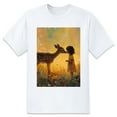 thumbnail image 1 of Summer Oversize GirlSweatshirt Soft Large T Shirts For Women Loose Brown, 1 of 5