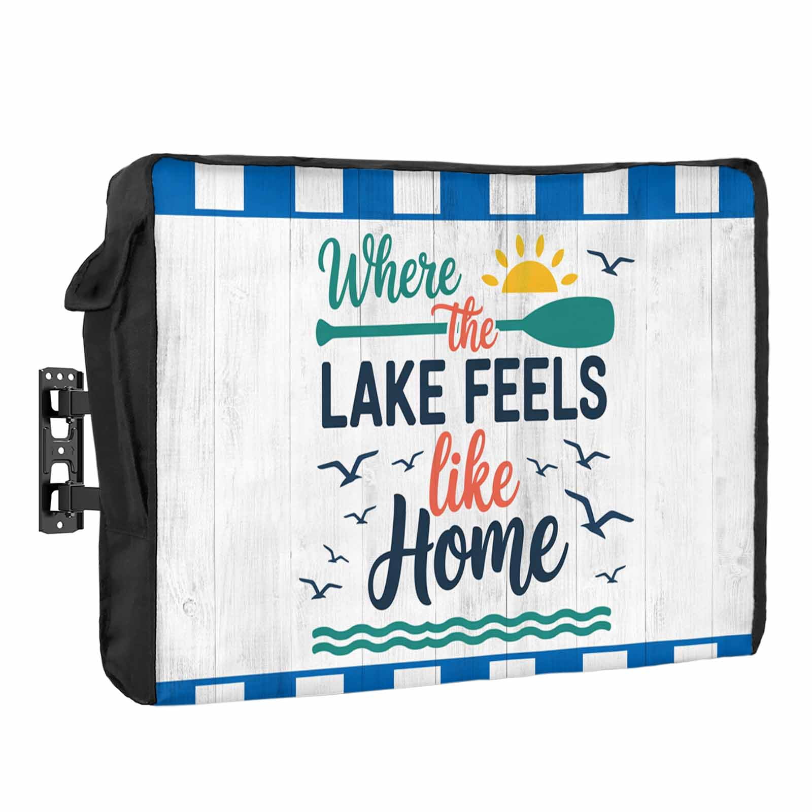Summer Paddle Waterproof Outdoor TV Cover, Where Lake Feels like Home ...