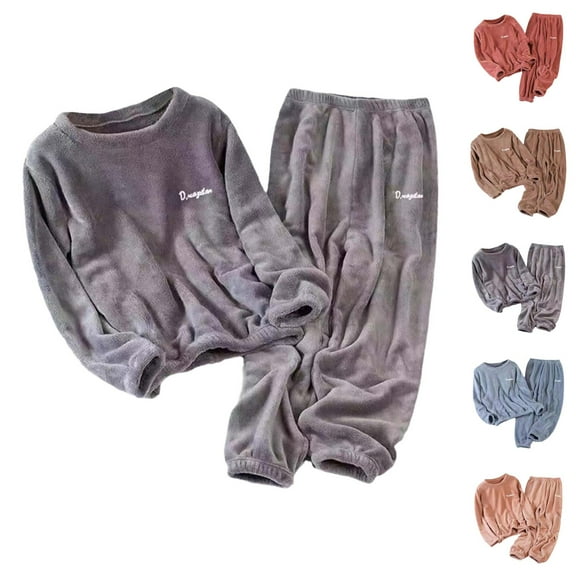 Summer Pajama Sets – Women's Lounge Sets & Cropped Sleep Tops Winter Plus Size Coral Pajama Set Women's Thickened Flannel Sleepwear Men's Warm Couples' Homewear For Both Indoor & Outdoor Use