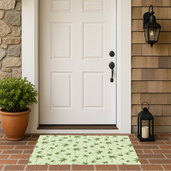 Summer Palms Outdoor Doormat