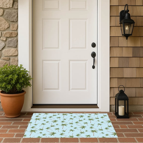 Summer Palms Outdoor Doormat