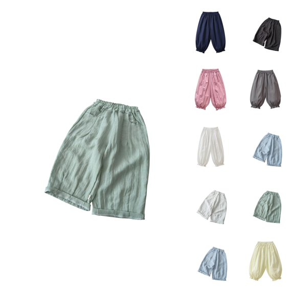 Summer Pants For Girls Soft Lightweight Casual Trousers Toddler Kids Baby Long Pants