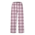 thumbnail image 1 of Summer Pants for Women Animal Print Pants Lady Active Pant Womens Loose Workout Fashionable for Women Dressy Womens Petite Women's Running Long Casual Active Pink XL, 1 of 4